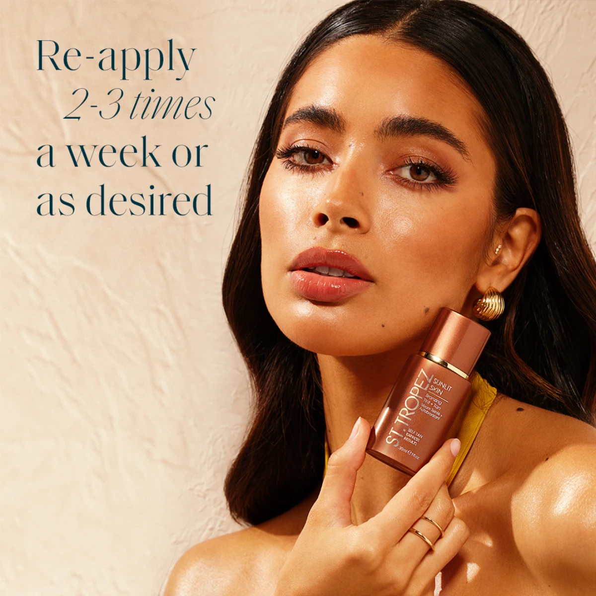 Self Tan Express Sunlit Skin Bronzing Tint + Tan - Bild 7